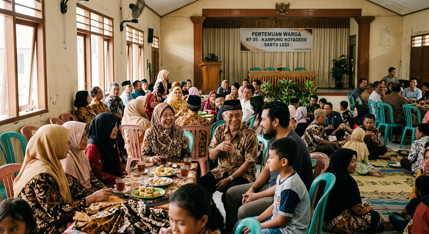 Pertemuan komunitas LIVESGP SIULAK - masyarakat Indonesia berkumpul bersama